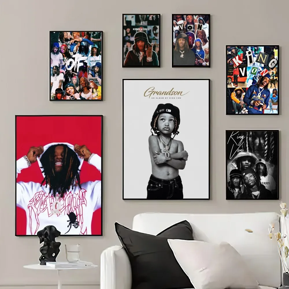 Singer K-King V-Vons  Poster Prints Wall Pictures Living Room Home Decoration