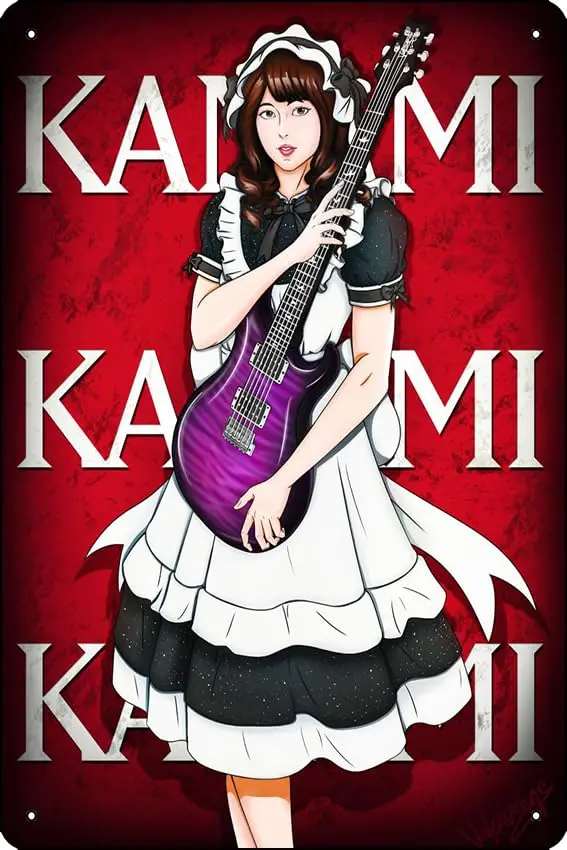 Band Maid Band Maid Kanami Metal Tin Sign 8 Inches X 12 Inches Wall Decor