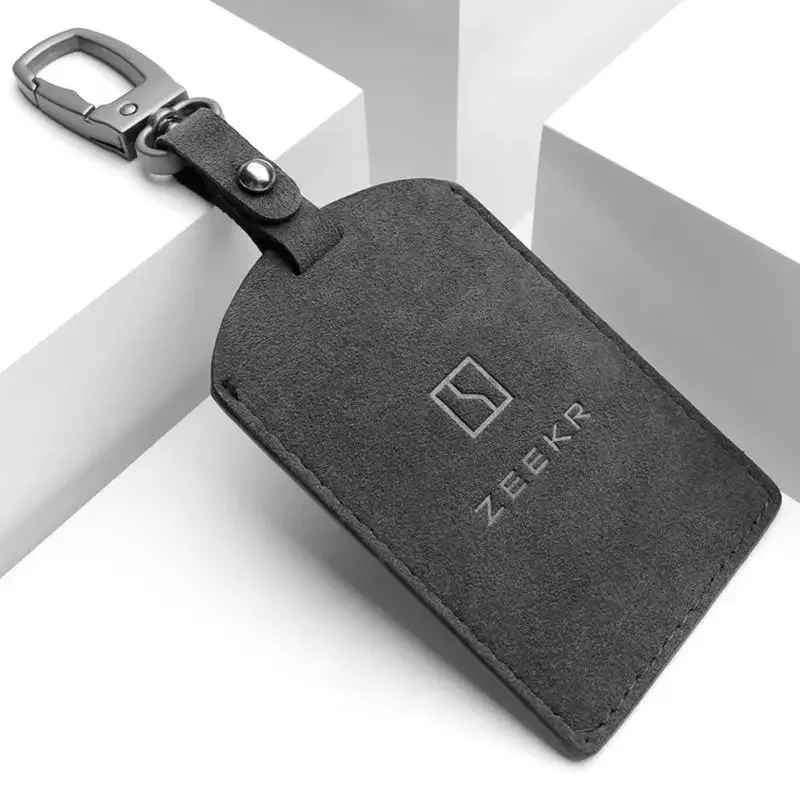 Car NFC Key Card Holder Car Key Card Pouch Car Card Wallet Suede For ZEEKR 7X 001 009 X 7GT 9X 007