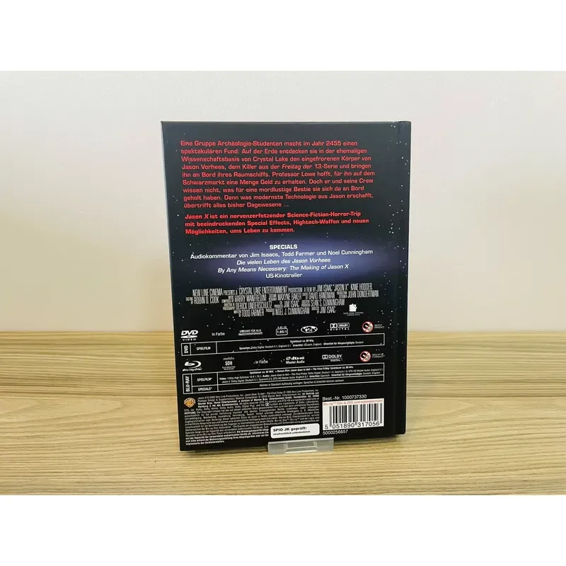 German Blu-ray Book Jason X Public Enemy Movie Collection