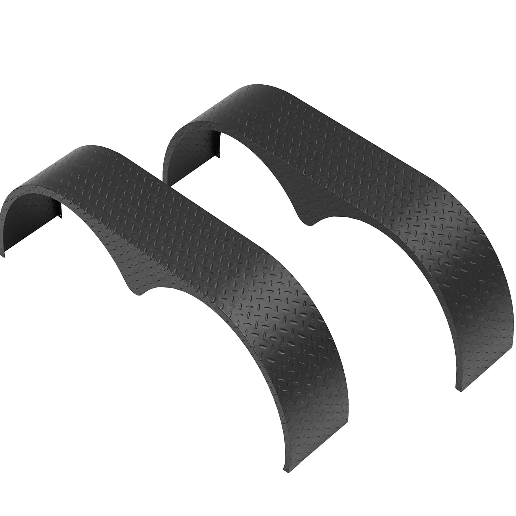 

Комплект из 2-х брызговиков для тандемного прицепа под шины 13-15 дюймов, усиленные стальные брызговики для грузовых и прицепных машин, 66 x 9.1 x 20 дюймов