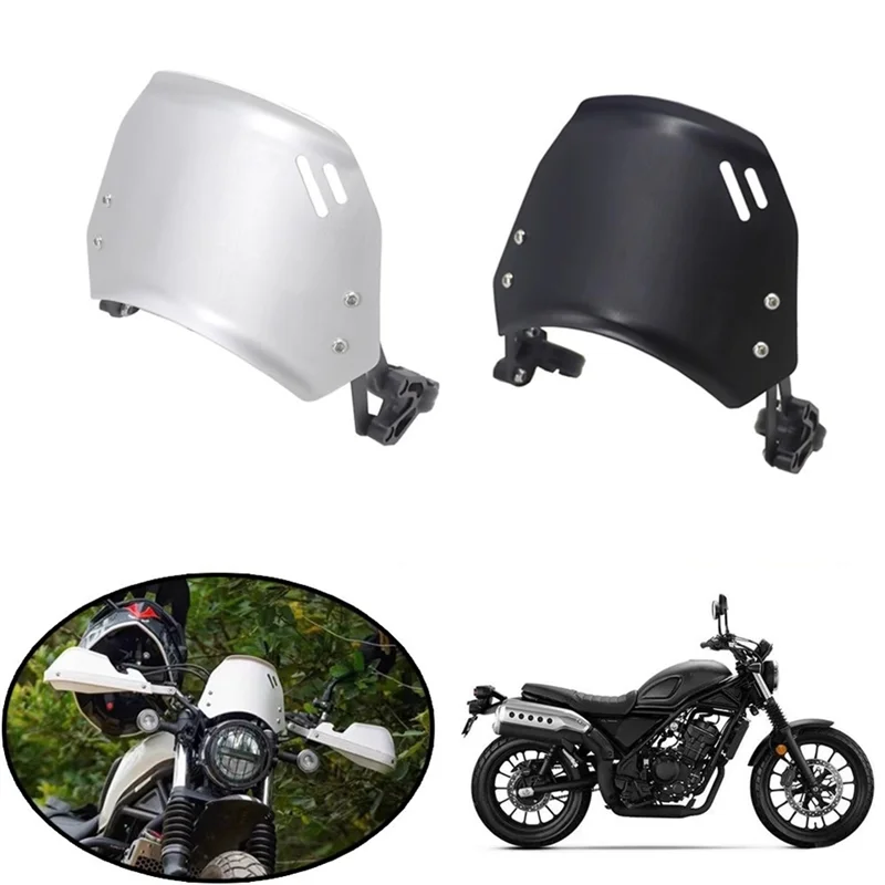 

High Quality Motorcycle Accessories Wind Deflector Retro Windscreen Windshield For HONDA CL300 300CL CL 300