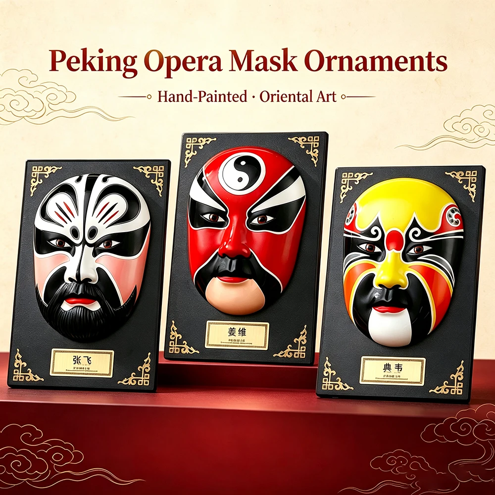 petits-ornements-de-masques-faciaux-de-l'opera-de-pekin-masques-de-personnages-de-l'opera-chinois-en-porcelaine-froide-peints-a-la-main-decoration-murale-ou-de-bureau