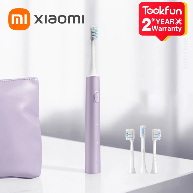 

NEW XIAOMI MIJIA T302 Sonic Electric Toothbrush Oral Hygiene Cleaner Brush IPX8 Water Proof Ultrasonic Vibrator Teeth Whitening