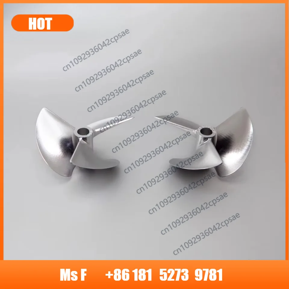 10-PAIR TFL 3 Blade O-Series CNC 1.4 Pitch Aperture Dia 36mm-59mm Aluminium Propeller for Electric RC boat