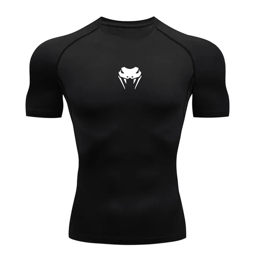 Men Running Compression T-shirt Short Sleeve Sport Tees Gym Fitness Sportshirts Male Jogging Tracksuit Homme Athletic Shirt Tops