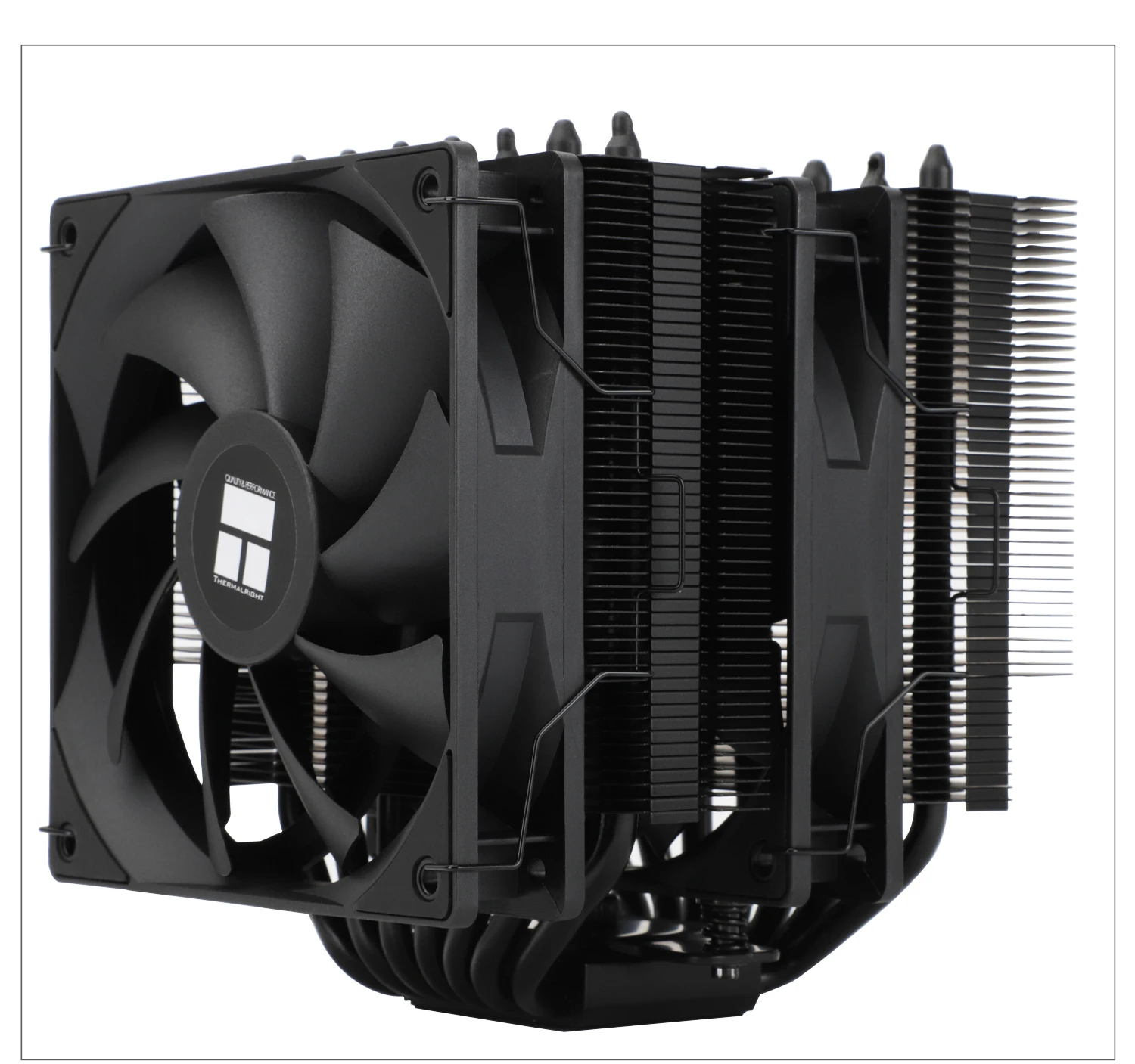 Thermalright Phantom Spirit 120 SE Black Computer case radiator,7x6mm heat pipe,Dual towers, dual fans, blackened nano coating