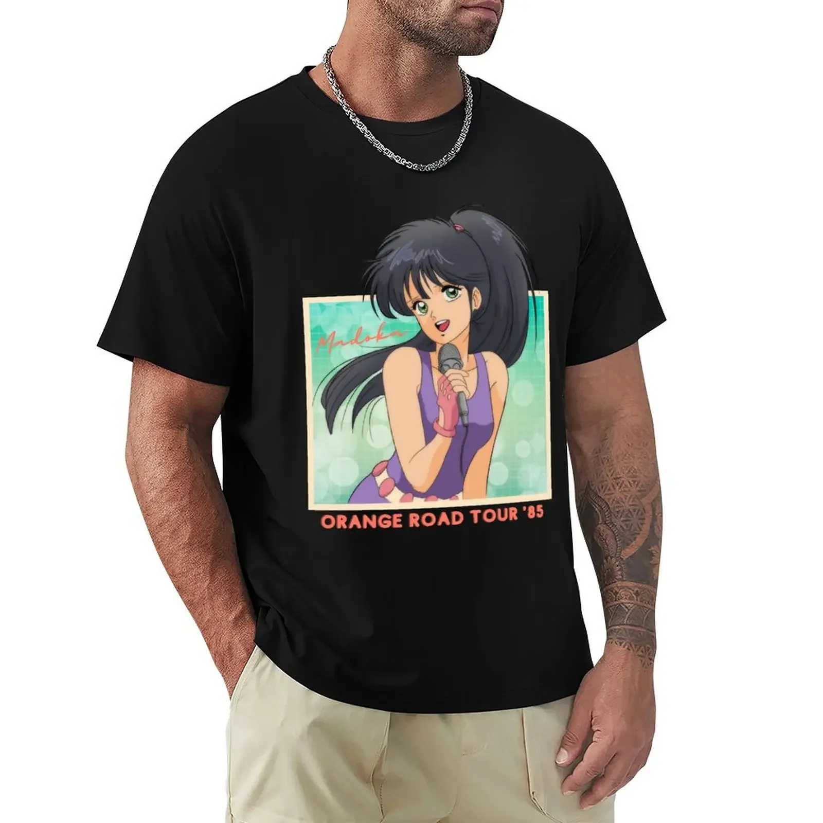 Kimagure Orange Road Madoka Ayukawa T-Shirt plain oversized slim fit t shirts for men