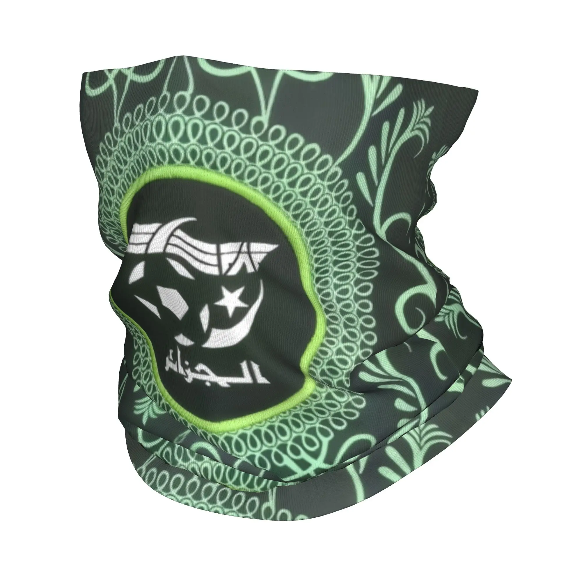 

Algeria Bandana Neck Gaiter Face Scarf Balaclava Cycling Unisex Adult Winter