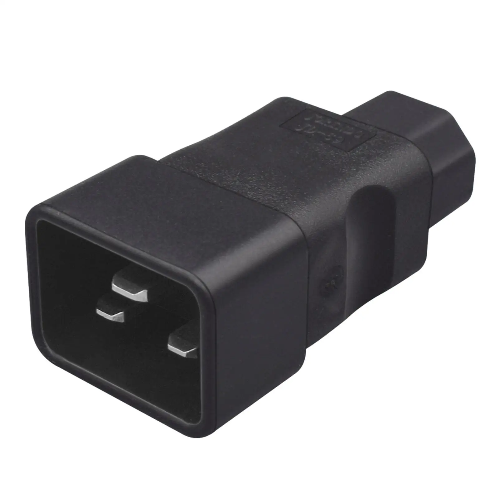 

Вилка преобразования мощности от C20 до C13, черная замена с низким сопротивлением