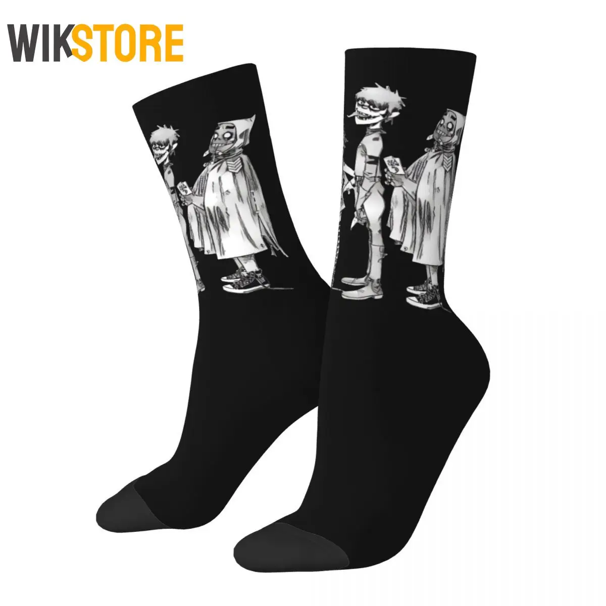 Gorillaz Socks Men Women Fashion Socks Novelty Spring Summer Autumn Winter Stockings Breathable Cute Sock