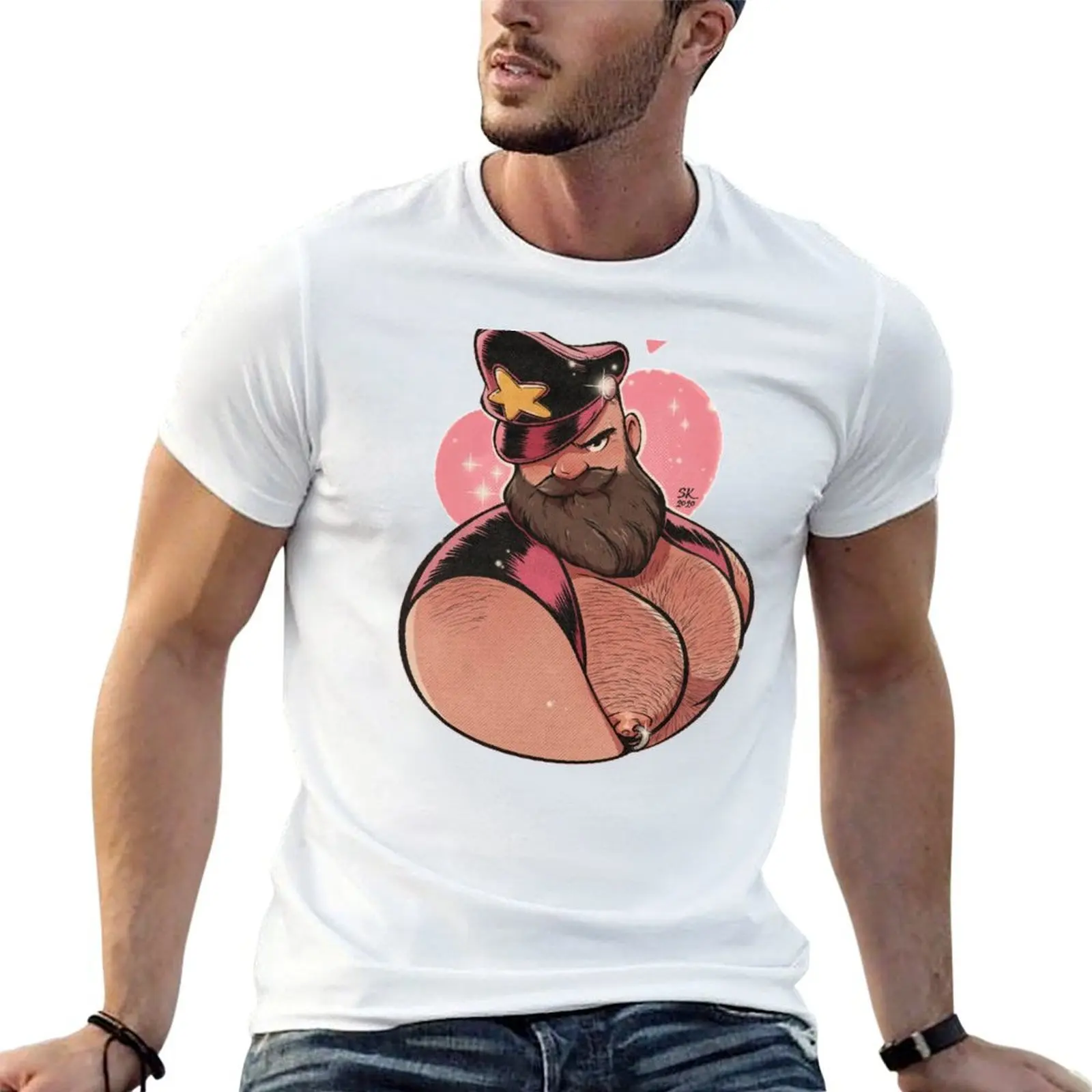 Hard pink T-Shirt Blouse designer shirts mens t shirts top quality