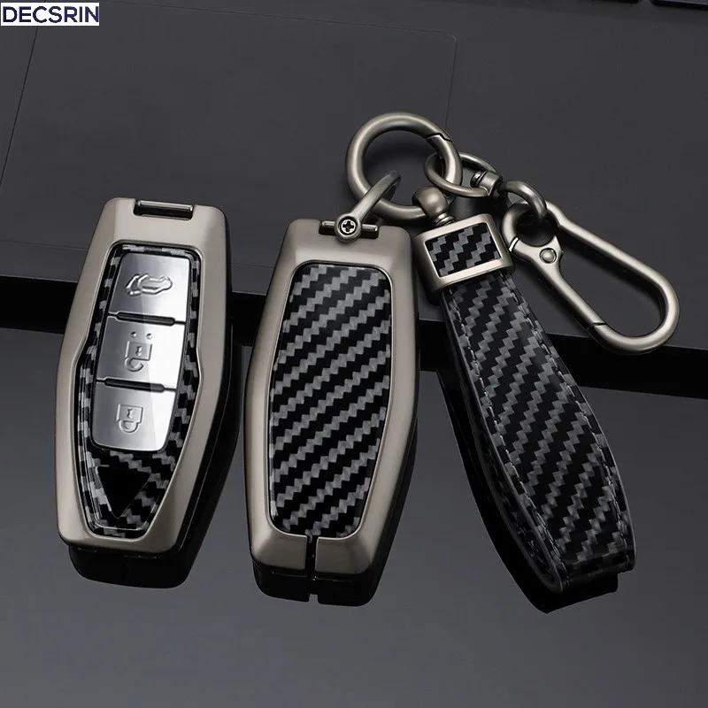 Auto Schlüssel Fall Abdeckung Schutzhülle Fob Für Mitsubishi Outlander 2022 2023 2024 Control Auto Schlüsselbund Innen Zubehör