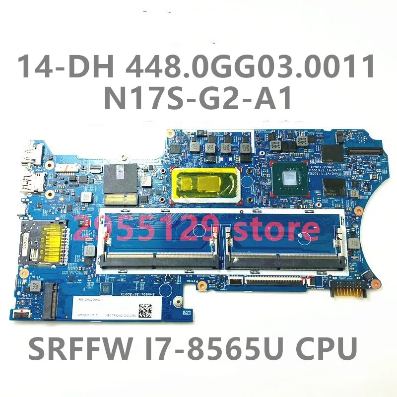 

18742-1 448.0GG02.0011 448.0GG03.0011 Laptop Motherboard For HP Pavilion X360 14-DH With SRFFW I7-8565U N17S-G2-A1 100% Tested