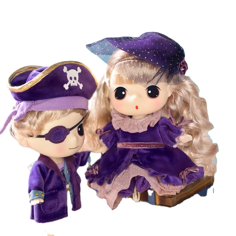 

Dongji Pirate & Princess Couple Set Doll Figure Valentine's Day 520 Girlfriend Girl Romantic Gift