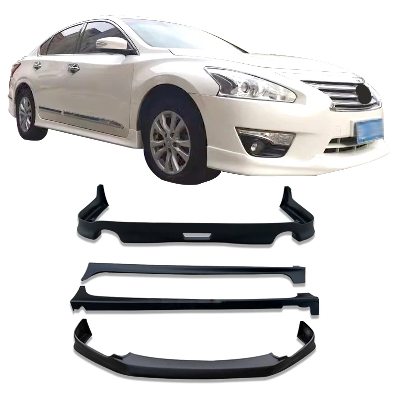 

For Nissan Altima 2013-2015 Front Lip Rear Lip Side Skirt High Quality ABS Material Factory Outlet