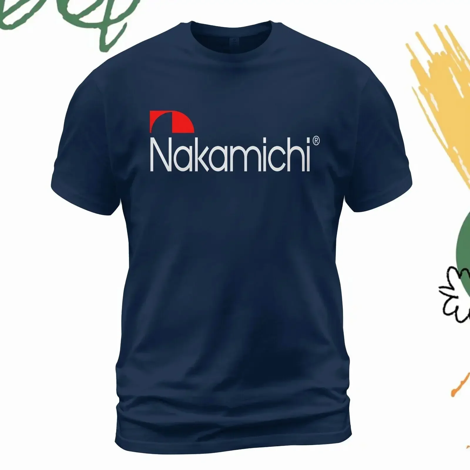 Футболка с логотипом Nakamichi Audio, сделано в США, размеры от S до 5XL, дизайнерская одежда, мужская футболка, женская забавная рубашка, мужская укороченная рубашка Футболка с логотипом Nakamichi Audio, сделано в США, размеры от S до 5XL, дизайнерская одежда, мужская футболка, женская забавная рубашка, мужская укороченная рубашка
