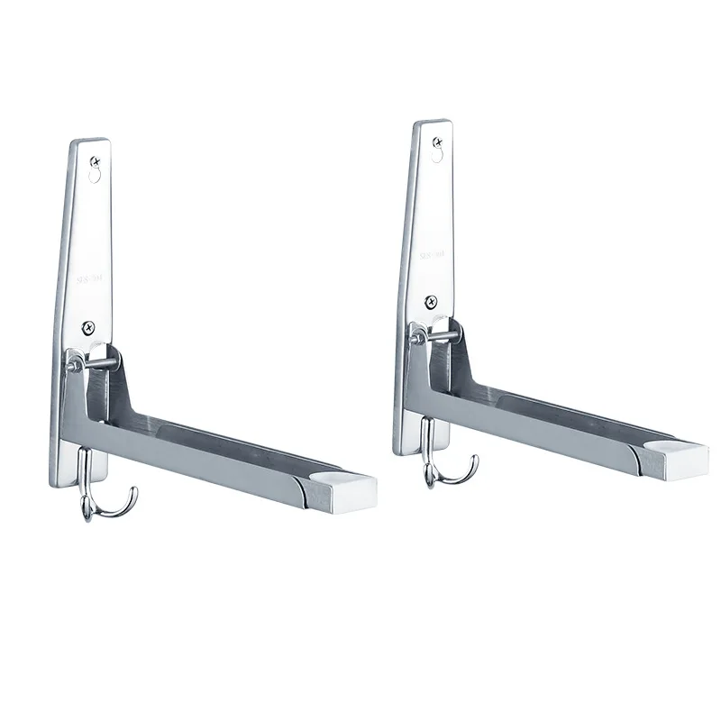 Stainless Steel Microwave Oven Shelf, Wall-mounted Storage Rack