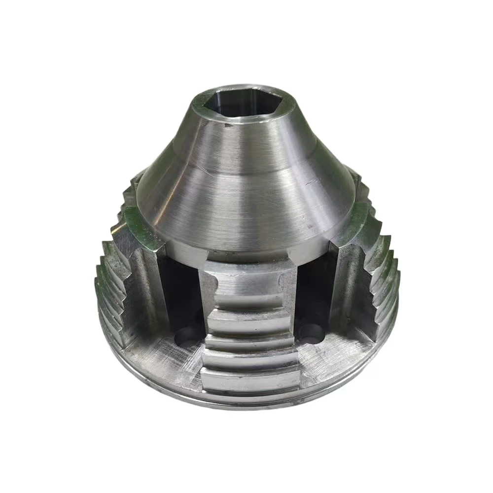 

Fast Delivery Cnc Machining Milling Steel Parts Stainless Steel Precision Milling with Internal Hexagonal Bevel Gear