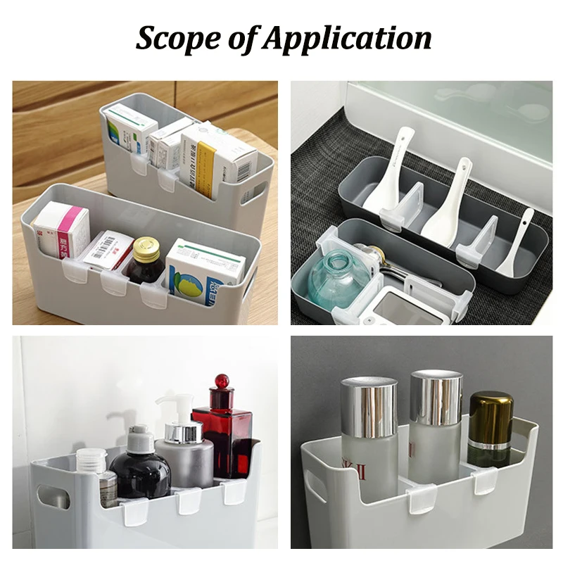 Refrigerator Storage Partition Board Plastic Divider Splint Fridge Side Door Divider Clip for Kitchen Bottle Can Shelf Organizer