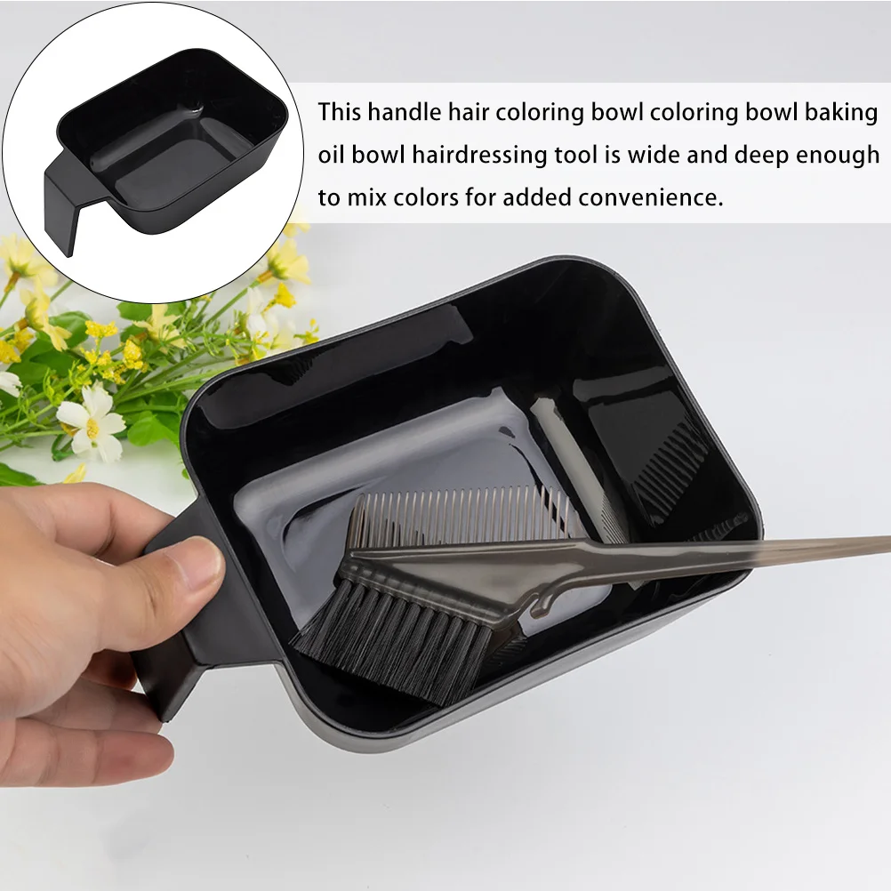 

2Pcs Hair Dye Bowl Wide Deep Hair Color Mixing Bowl DIY Hairdressing Tools Salon Supplies for Home Salon Use Hairdressing Tools