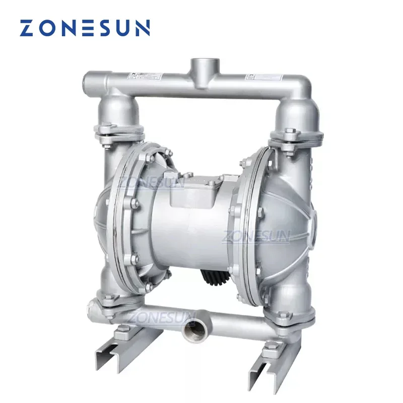 ZONESUN ZS-QBY-K25 China Mini Air Operated Pneumatic Pumps Diaphragm Water Pump Filling Machine Tools