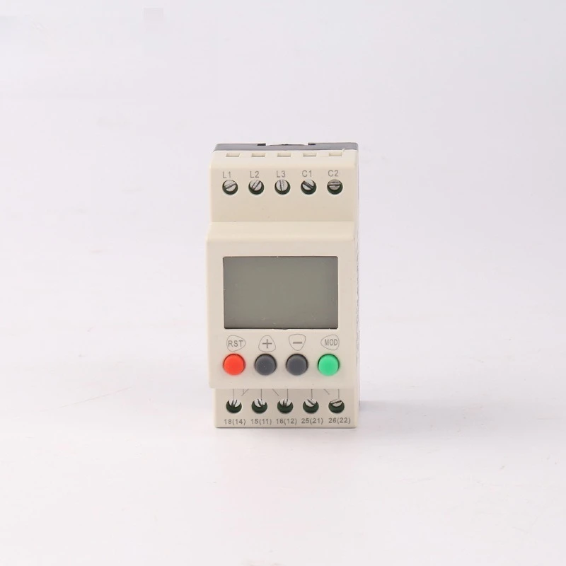 JVR800-2 LCD Phase Sequence Protection Relay Timing Counter Over Under Voltage Overload Protector