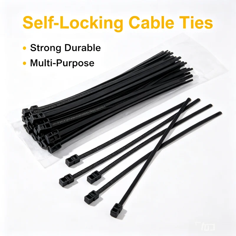 High-Strength, Reusable Nylon Cable Ties That Are Strong and Durable and Not Easy to Break