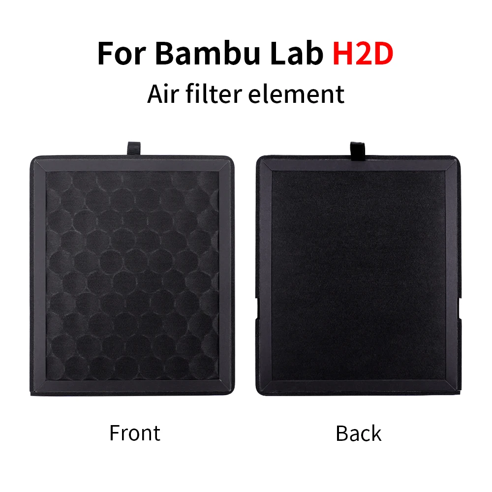

Для Bambu Lab H2D элемент воздушного фильтра с активированным углем Замена фильтра очистителя воздуха для H2D 3D аксессуары для принтеров