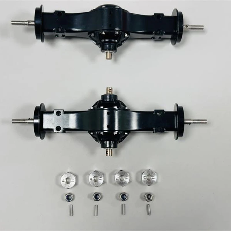 

New TM Truck Axle Series Integrated Axle Suspension for 1/14 Tamiya RC Truck Trailer Tipper Scania Benz Actros Volvo MAN Iveco