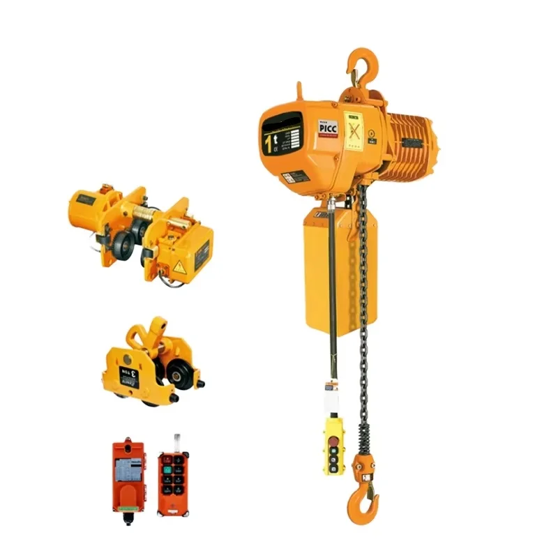 Chain Hoist Lifting Steel Construction Construction Restaurant Mine G80 Hook Crane Winch 4m 6m 0.5ton 30ton  Electric