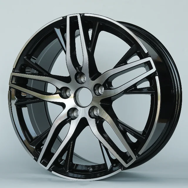 Jy black machine face Aluminum alloy wheel 17 18 19 inch rims, 5x114.3, suitable for Honda series car models  customizable