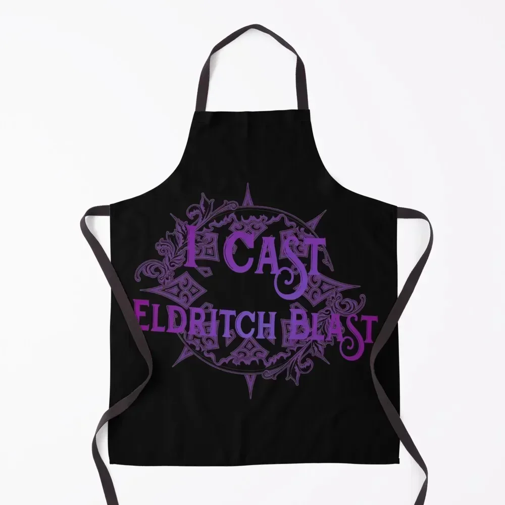 

I Cast... Eldritch Blast Apron Women Kitchen'S kitchen woman Things For Kitchen Women's Kitchen Apron
