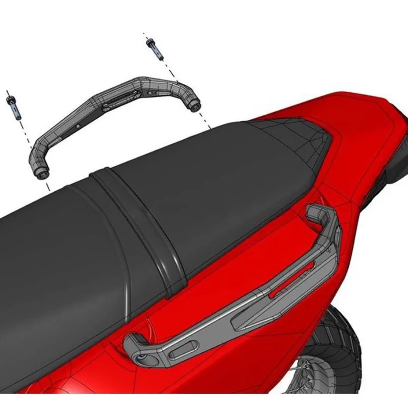 Motorcycle For Yamaha Tenere 700 Tenere700 XT700Z XT 700 Z  Passenger Rear Grab Handle Seat Hand Handle Grab Bar Rail