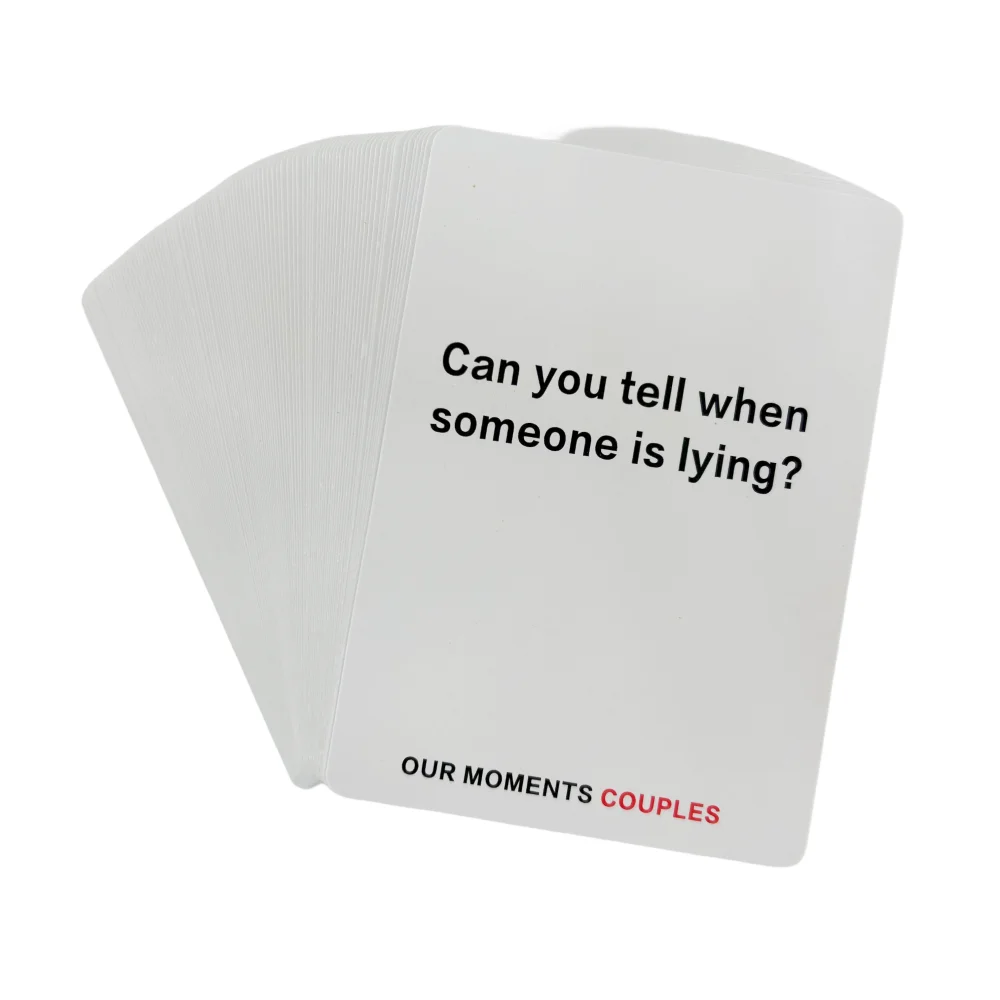 OUR MOMENTS Couples Card Game Conversation Starters for Great Relationship Board games