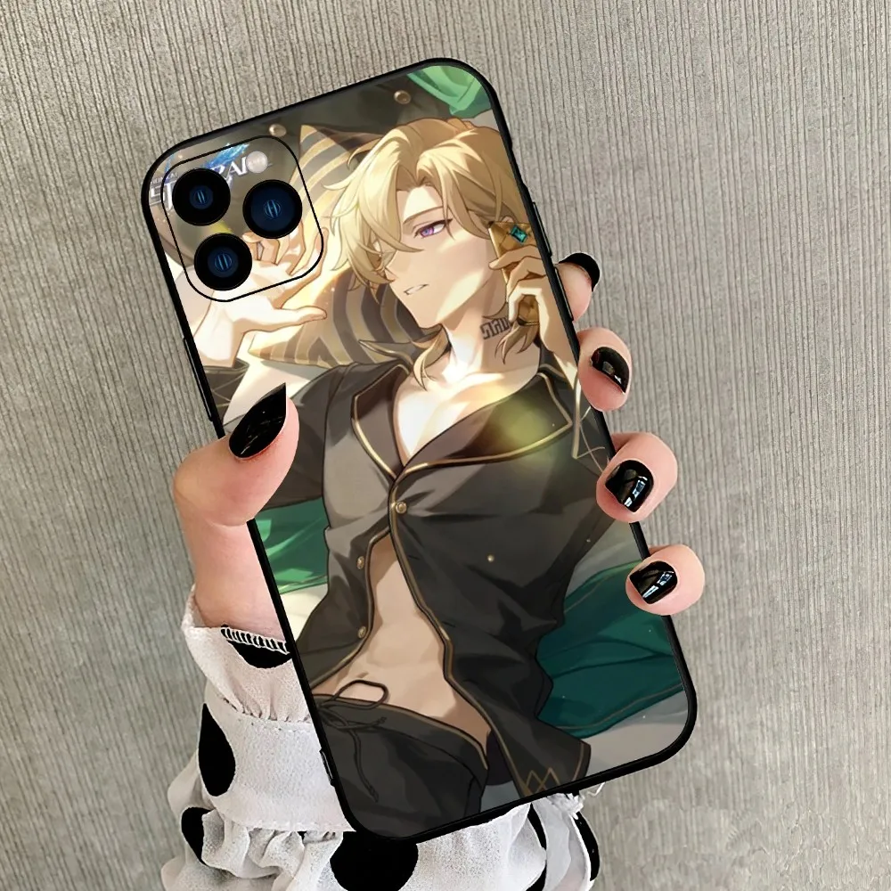 Game Honkai Star Rail Aventurine Phone Case For iPhone 8 11 12 13 14 15 Mini X XR XS PRO MAX Plus Shell