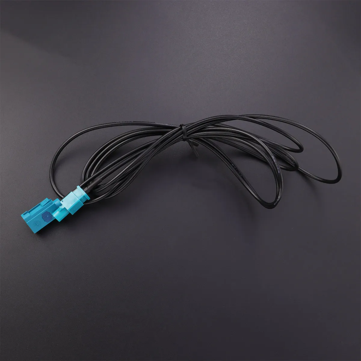 1Pcs Car Antenna Extension Cable Male to Female Black Universal Car Signal Cable for Stronger Reception Aerial
