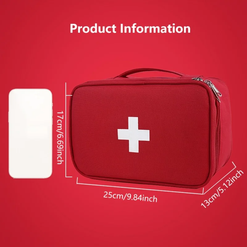 مجموعة الإسعافات الأولية - مجموعة الإسعافات الأولية الطبية الاحترافية للمنزل والمكتب والسيارة والسفر والخارج والتخييم والمشي لمسافات طويلة