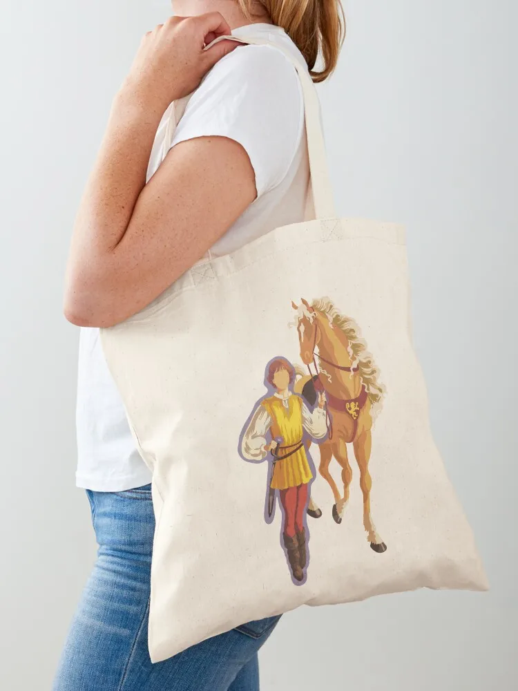 

Alanna the Lioness Sticker - First Adventure Tamora Pierce Tote Bag hand bag ladies canvas tote bag bags for women Lady bags