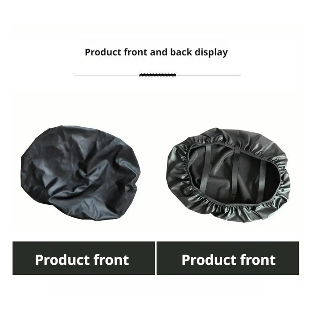 Capa universal para assento de veículo elétrico, couro pu à prova d'água com proteção solar e isolamento térmico para motocicleta/e-bike durante todas as estações