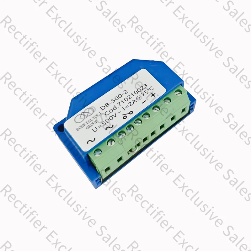 Bonfiglioli DB-500-2 (Cod 710210023) 500V 2A Motor Brake Rectifier Power Module