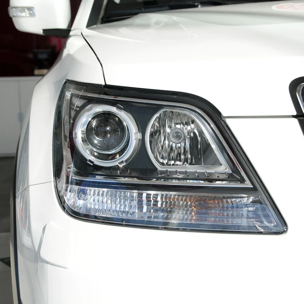 Replace Original Lampshade Plexiglass For Kia Borrego 2012-2017 Front Headlight Cover Transparent Lamp Shade Headlamp Lamp Shell