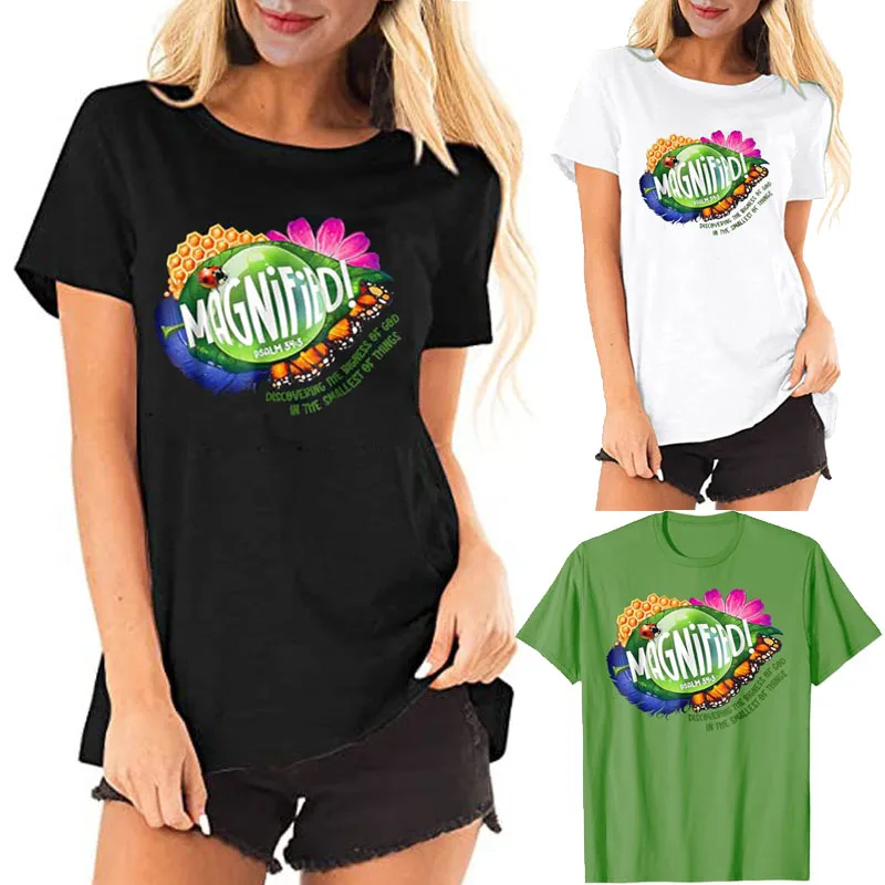 

VBS 2025 Magnified Smallest Insects Adventure VBS T-Shirt Insect Lover Y2k Design Graphic Outfit Women's Fashion Streetwear Tee