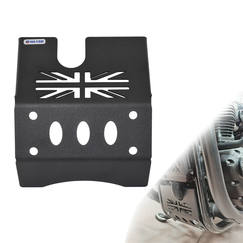Motorbike Belly Pan Engine Lower Base Chassis Guard Skid Plate Protector For Triumph Bonneville 1200 Bobber T120 2016-2021 2022