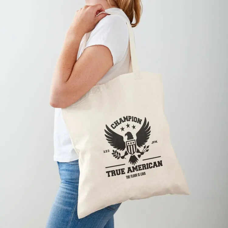 

True American New Girl Tote Bag tote bags cloth bags tote bag men's Women's shopper bag custom fabric