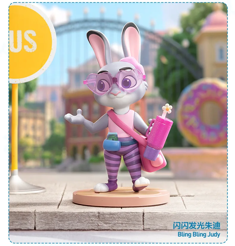 Genuine POPMART ZOOTOPIA Next Adventure Series Blind Box Kawaii