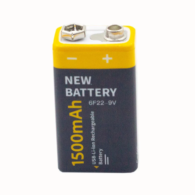 Rechargeable 9v 1500mah Lithium Ion Battery Suitable For Multimeters Medical Instruments Electric Toys Scooters Electric Vehicle