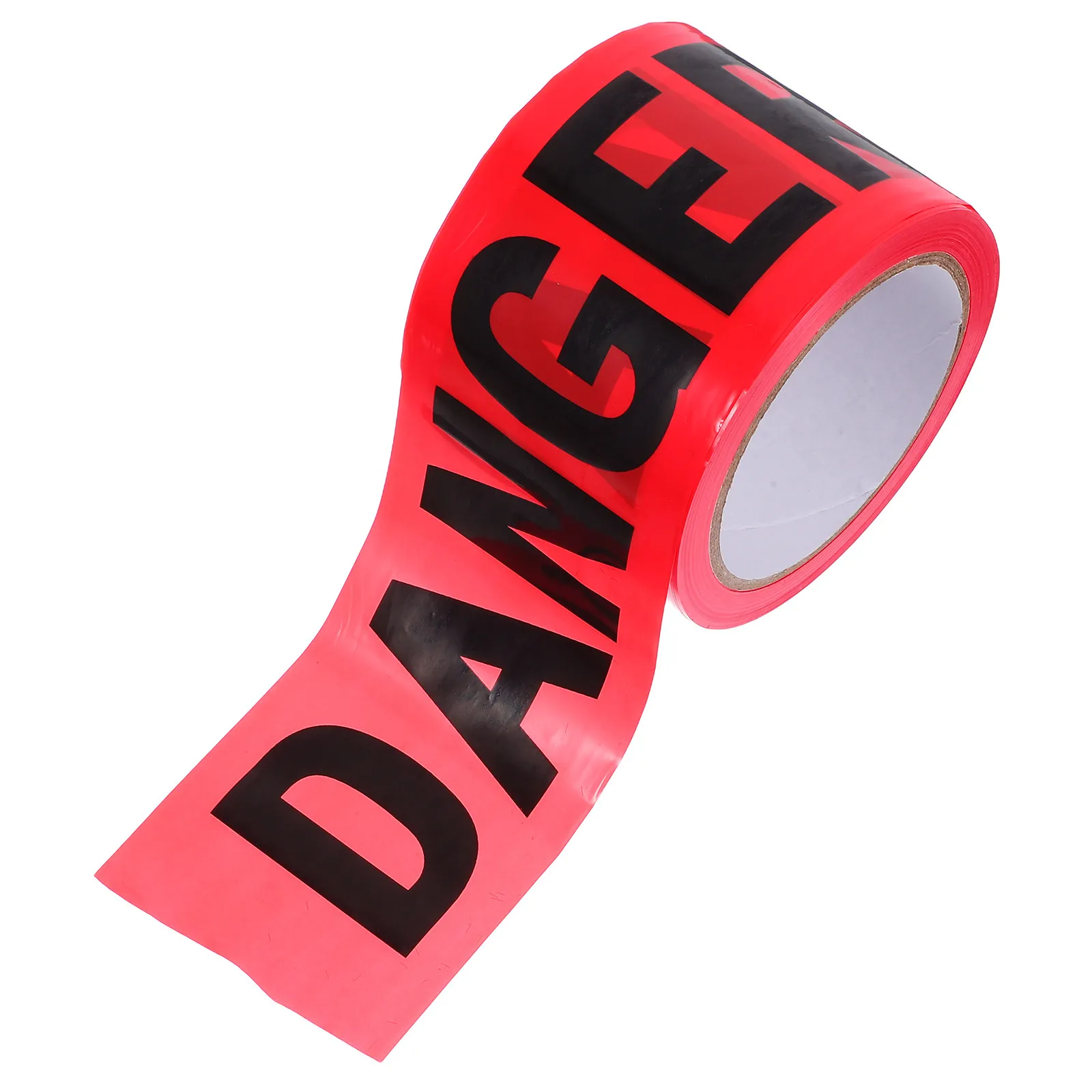 

Red Non-Adhesive Hazard Warning Tape Roll 100M High-Visibility Safety Barrier for Crime Scene Traffic Control Do Not Enter