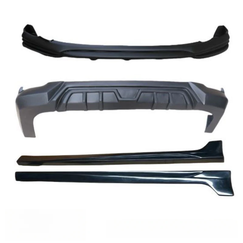 

Suitable For 16-18 Nissan Sylphy Body Kit Exterior Parts, Thickened Front Spoiler, Rear Lip, Side Skirts, Car Modification P