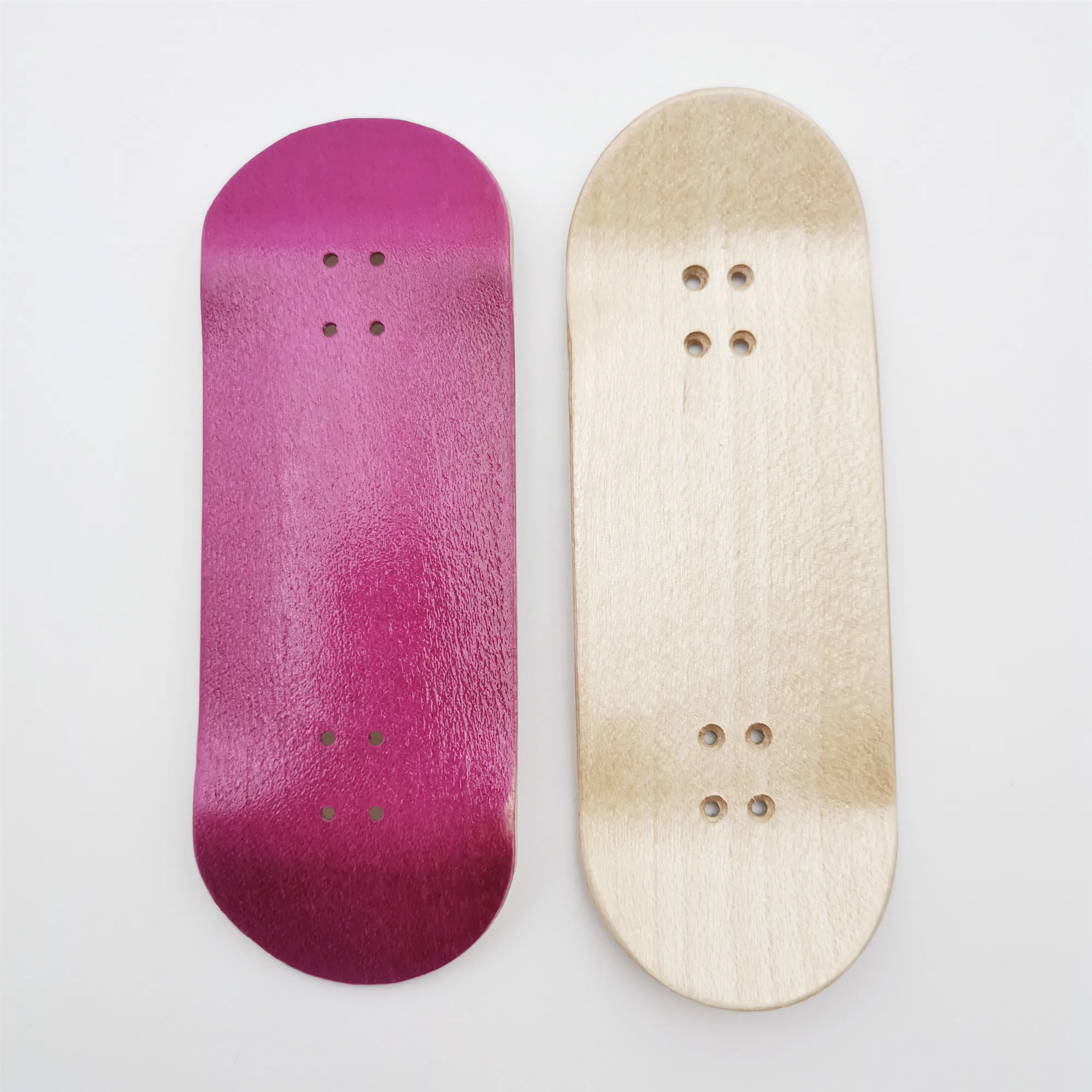 Niedriges konkaves Griffbrettdeck, 97 x 34 mm, professionelles handgefertigtes kanadisches Ahornbrett für Finger-Skateboard – Detail 11